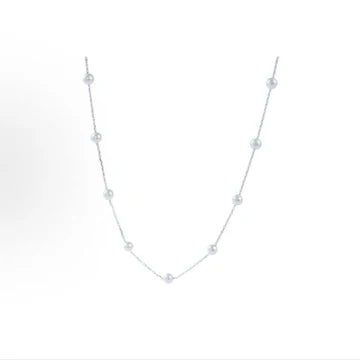 Starry Sky Shell Pearls Couple Valentine's Day Gift Necklace