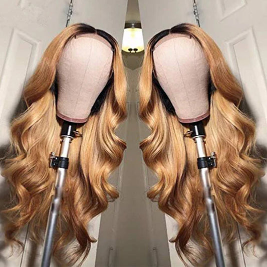 European and American Women's Wigs With Long Curls