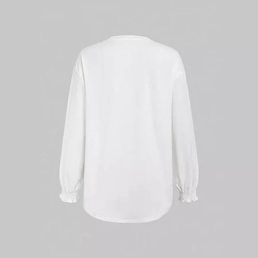 Loose Casual Long Sleeves Versatile Top