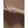 Men's Short-sleeved Shirt Solid Color Summer