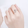 Elegance Retro Distressed Pin Little Finger Ring