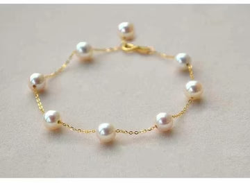 Starry Sky Shell Pearls Couple Valentine's Day Gift Necklace