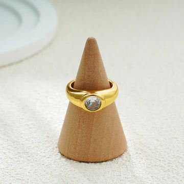French Retro Simple And Light Luxury Ring